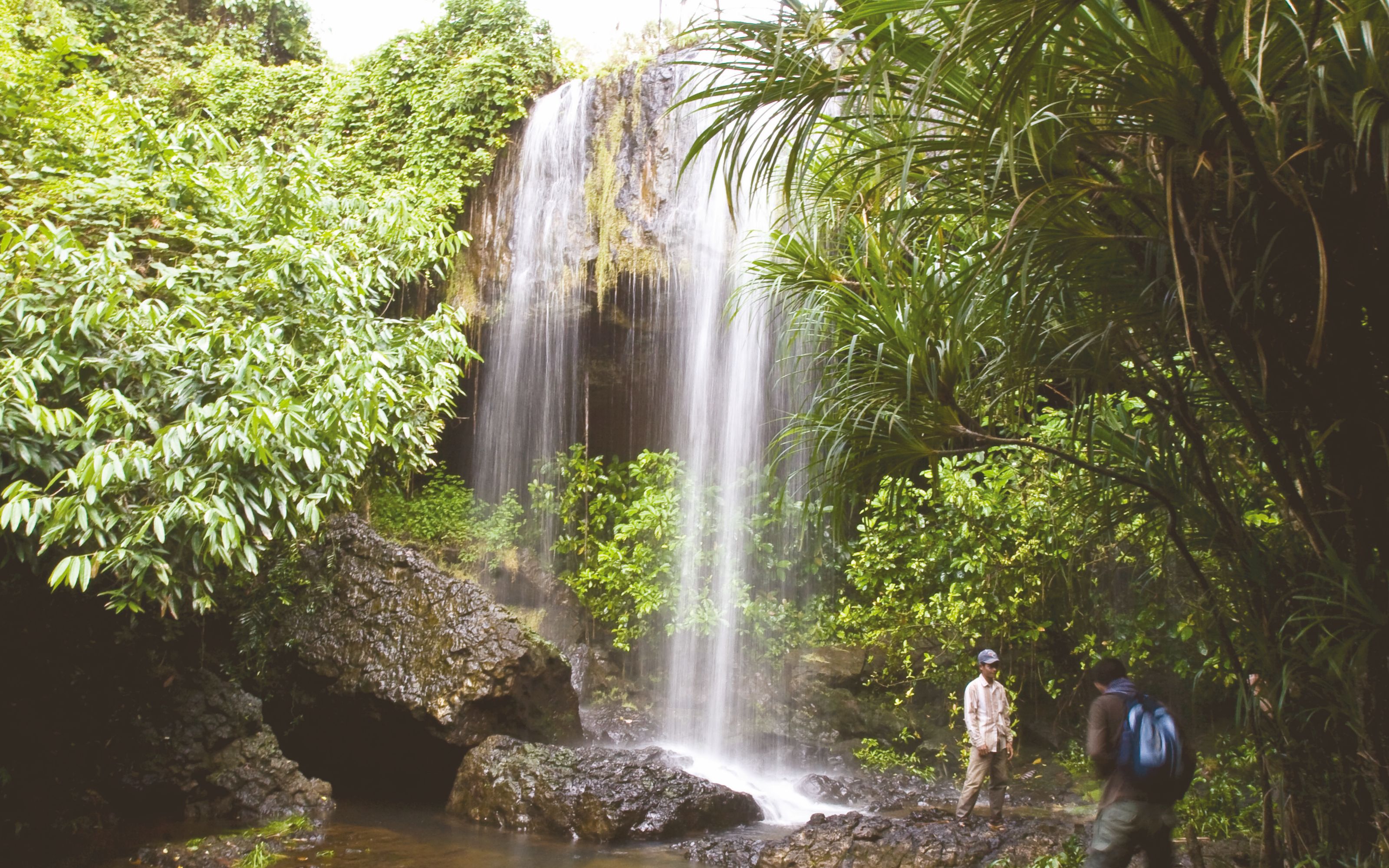 Waterfall at Chi Phat