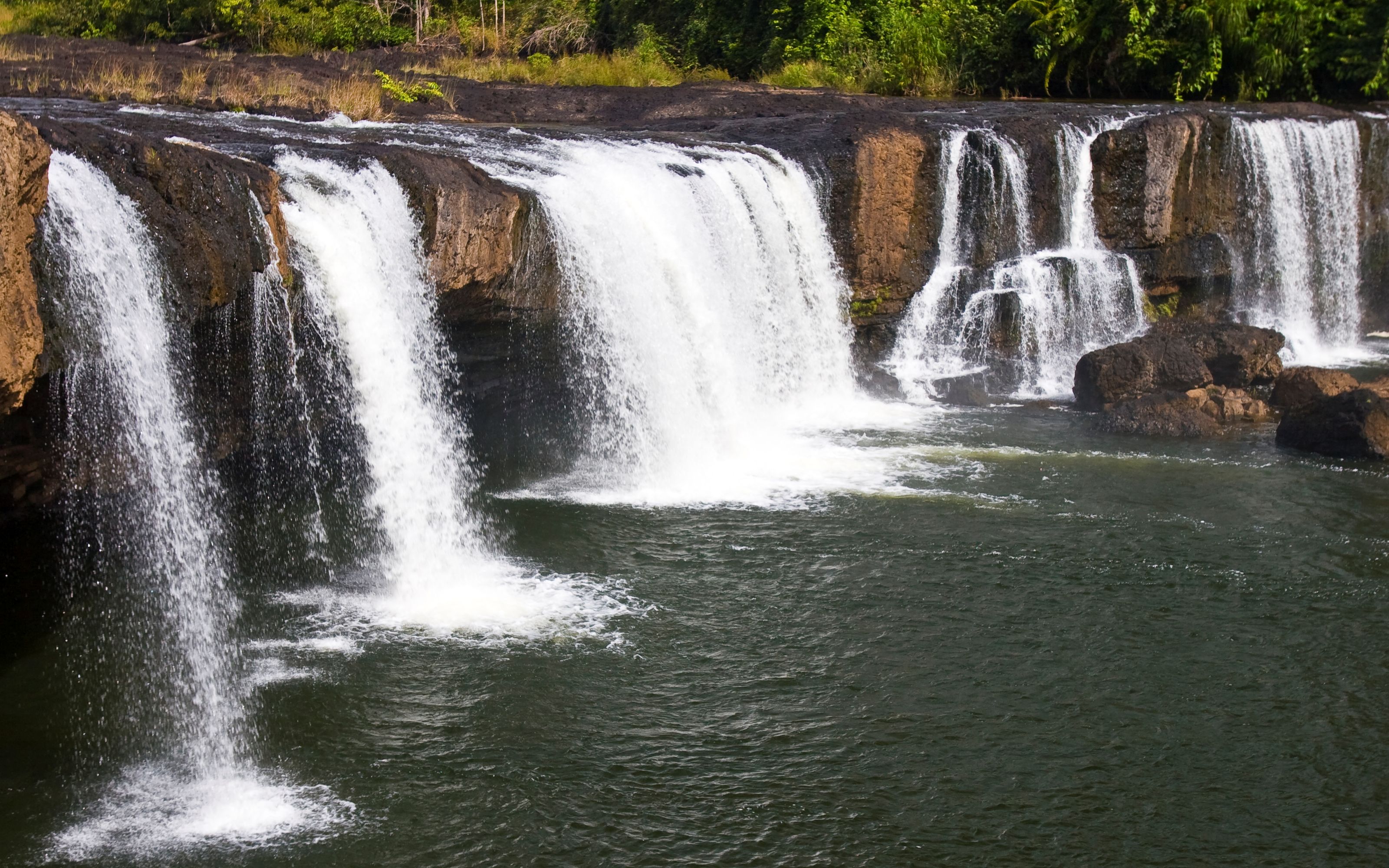 Waterfall at Chi Phat